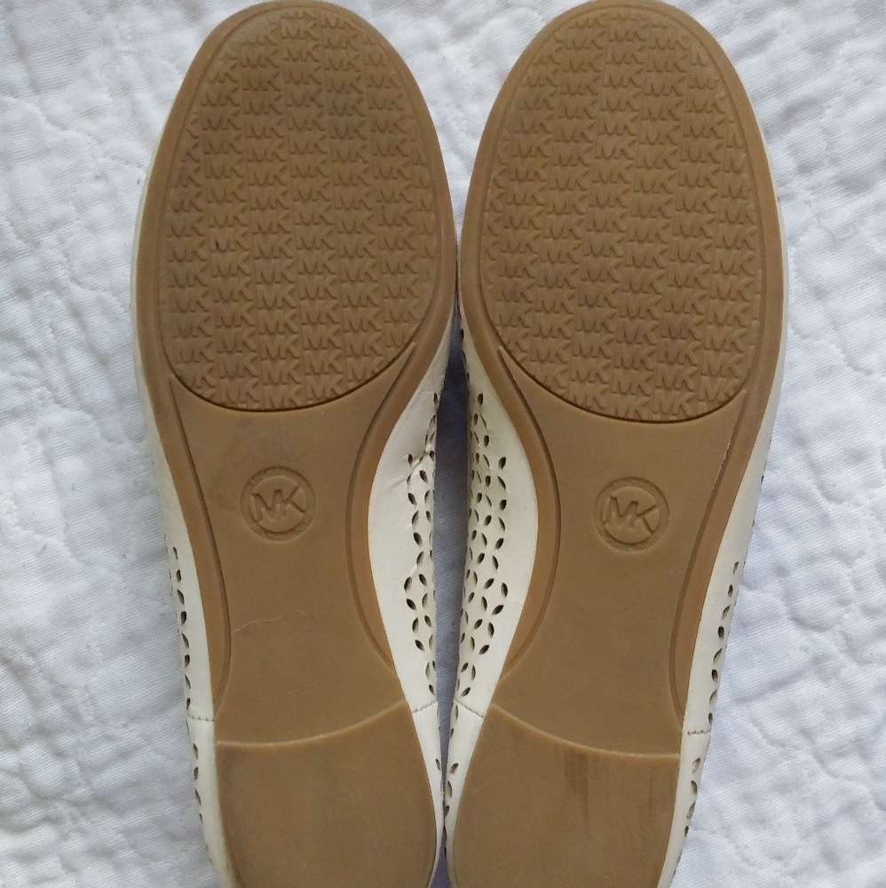 Michael Kors Leather Ballerina Flats - Picture 5 of 6